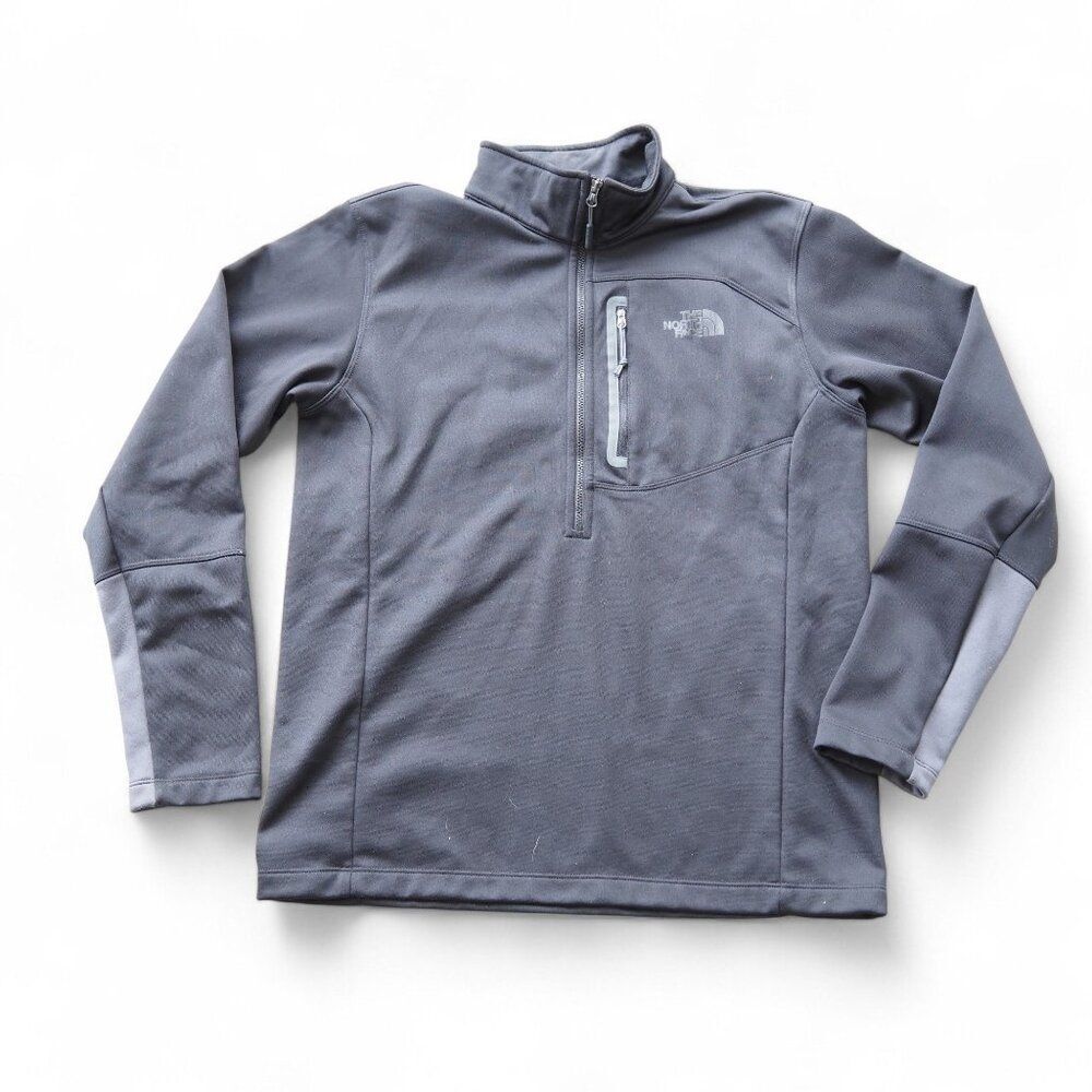 The North‎ Face Canyonlands 1/2 Zip Sweater Black Men's M Outdoor Classic